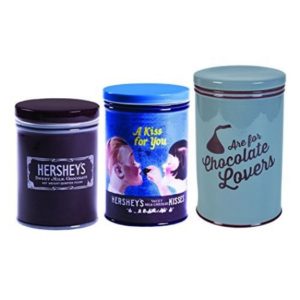 Fitz and Floyd Hersheys Remember Your First Canisters, Set of 3