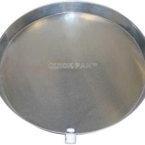 Holdrite QuickPan Water Heater Pan QP-26, 26 Inch Diameter, Silver